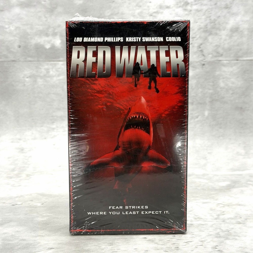 Red Water VHS Brand New Factory Sealed